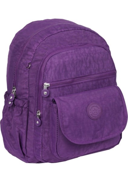 Mor Çocuk Okul Çantası, Şık ve Kullanışlı, Dayanıklı Tasarım