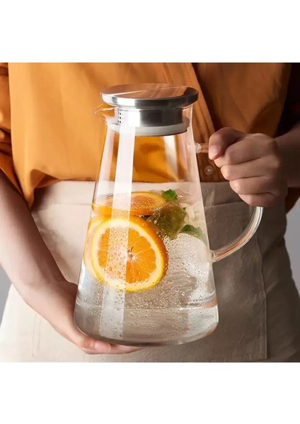 Borosilikat Cam Sürahi 1.8 Litre