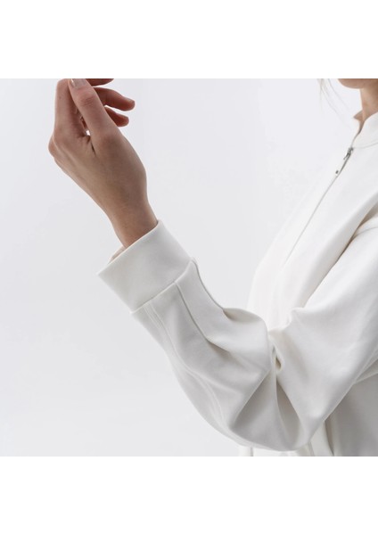 Holly Kadın % 100 Pamuk Bomber Ceket Bej fırsatları