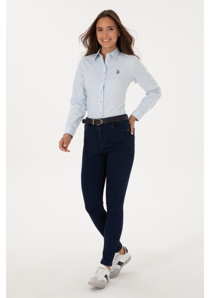 Kadın Koyu Mavi Pantolon (Jean) 50317633-DN0023