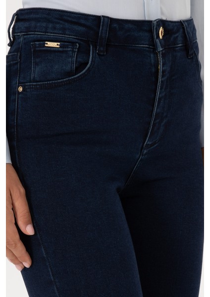 Kadın Koyu Mavi Pantolon (Jean) 50317633-DN0023 indirimleri