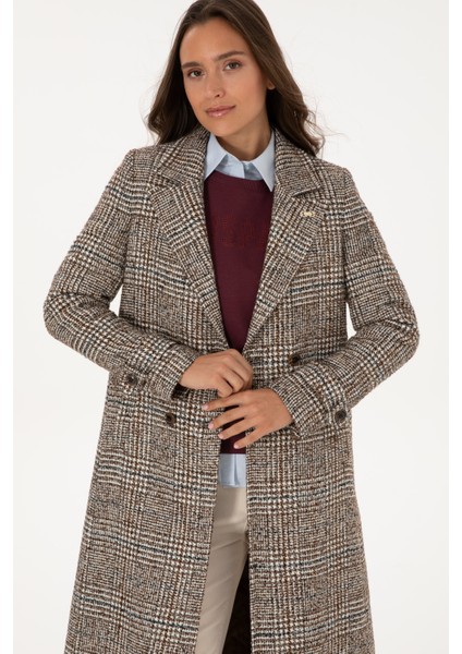 Kadın Kahverengi Kaban 50310312-VR029 fiyatları