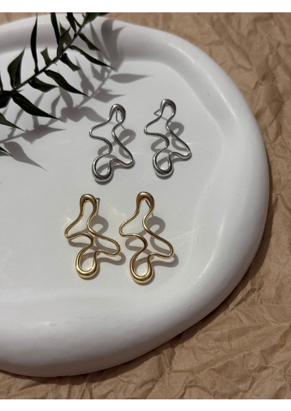 Asimetrik Çelik Küpe fiyatları