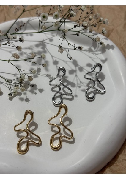 Asimetrik Çelik Küpe fiyatları