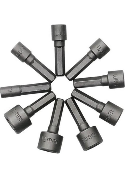 Manyetik Mıknatıslı 5 6 7 8 9 10 11 12 13 mm Somun Civata Adaptör Seti Crv Metal Matkap Uyumlu Uç fiyatları