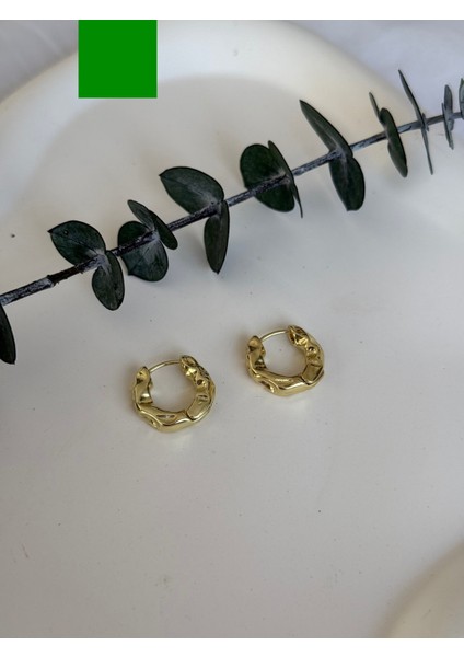 Minimal Çelik Küpe