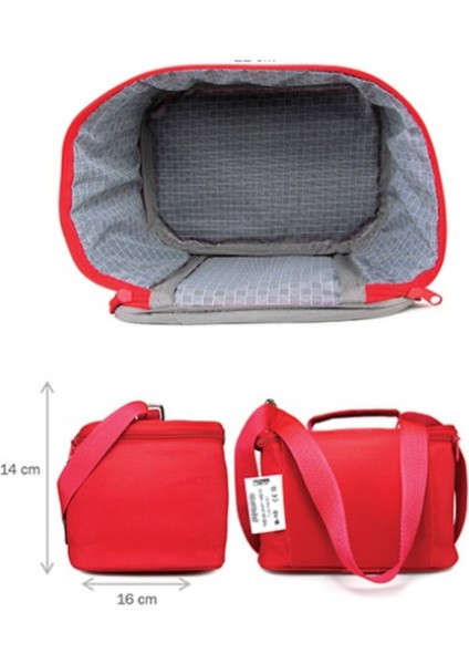 Kırmızı Beslenme Çantası Asos B-10, Şık ve Kullanışlı Tasarım. fiyatları