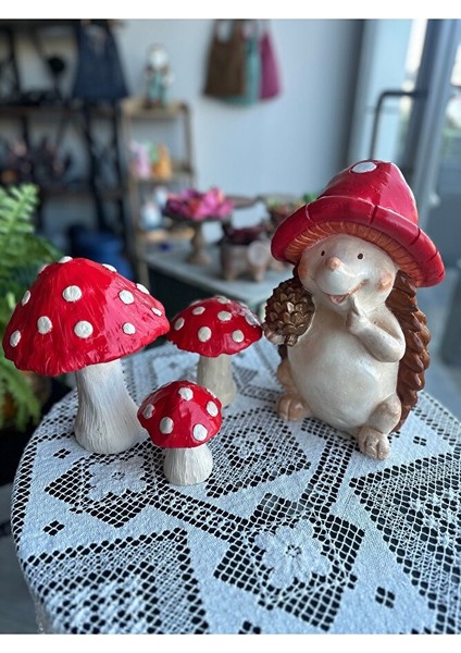 Kozalak Tutan Kirpi, Sevimli Kirpi, Bahçe Dekorasyonu, fırsatları