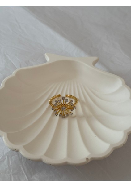 Gold Kar Tanesi Yüzük