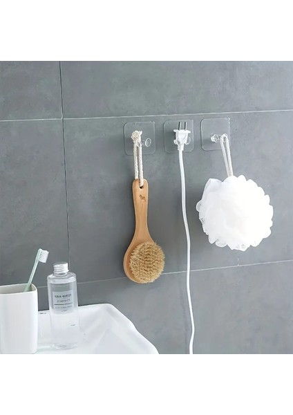 3'lü Kablo Tutucu Yapışkanlı Askı Yapışkanlı Kanca Çok Amaçlı Kablo Tutucu indirimleri