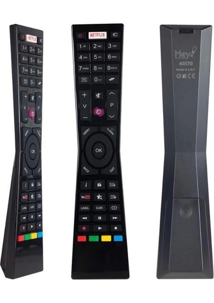 Jvc Netflix Youtube Tuşlu LCD LED Tv Kumanda (RCA2-49101 SRC-4916)