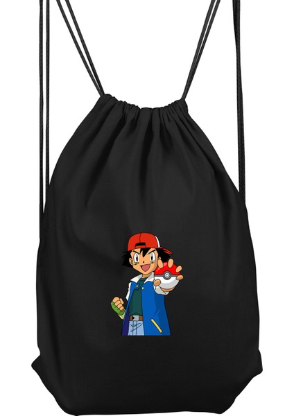 Şık Siyah Spor Sırt Çantası, Eşsiz Tasarım ve Dayanıklı Malzeme