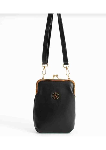 Eflanmoda Sanmorris Gold Aksesuarlı Kadın Çapraz Kullanıma Uygun Bayan Omuz Çantası fiyatları