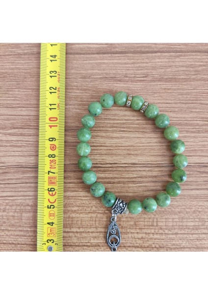 Doğal Yeşim Taşı Bileklik - 583