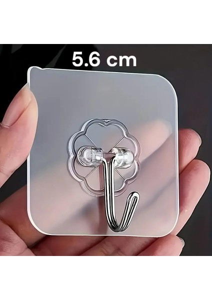 5'li Yapışkanlı Duvar Askısı Kancalı Askı Mutfak Banyo Askı Şeffaf Askı Kendinden Yapışkanlı Askı fiyatları