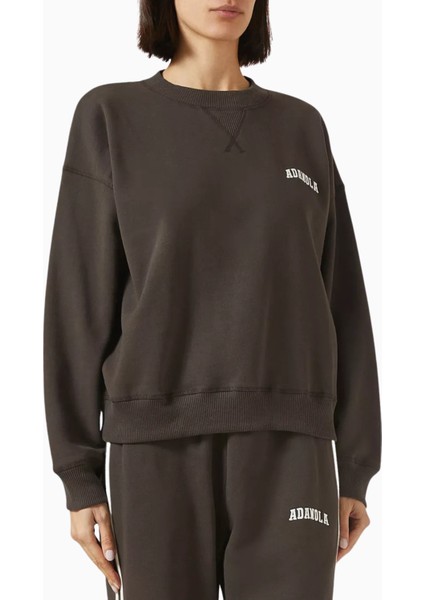 Organic Cotton Varsity Sweatshirt