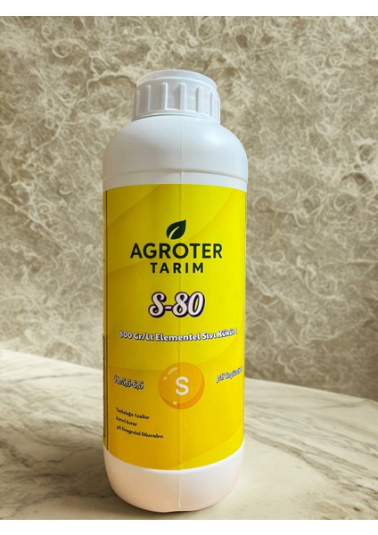 Sıvı Kükürt S-80 Elementel Sıvı Kükürt %80 Elementel Sıvı Kükürt