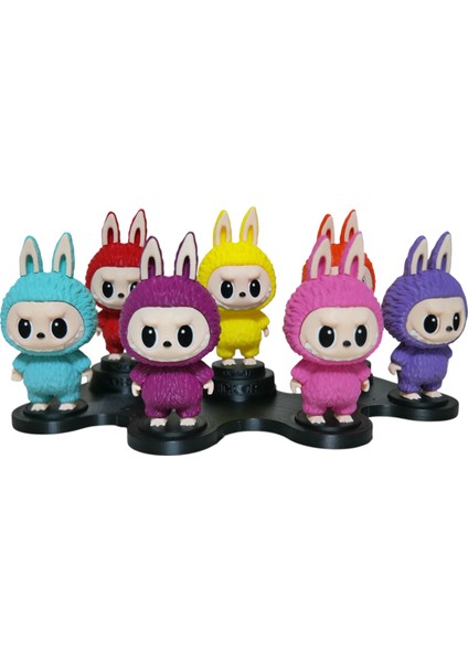 Labubu Renk Karnavalı – 7’li Özel Set + Sergileme Standı indirimleri