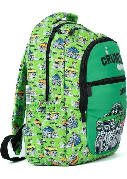 Yeşil Erkek Çocuk Okul Çantası ve Seti, Suluk, Kalemlik, Beslenme Çantası fiyatları