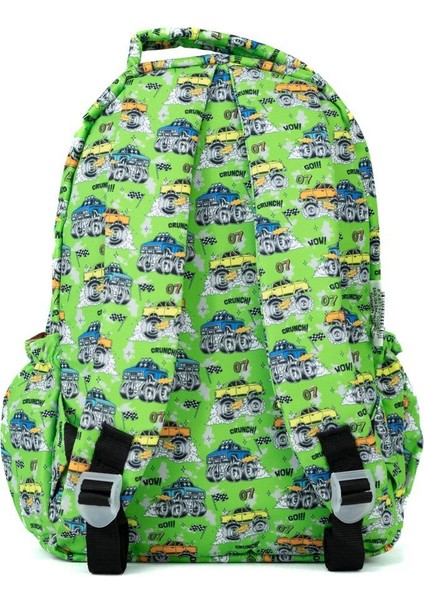 Yeşil Erkek Çocuk Okul Çantası ve Seti, Suluk, Kalemlik, Beslenme Çantası modelleri