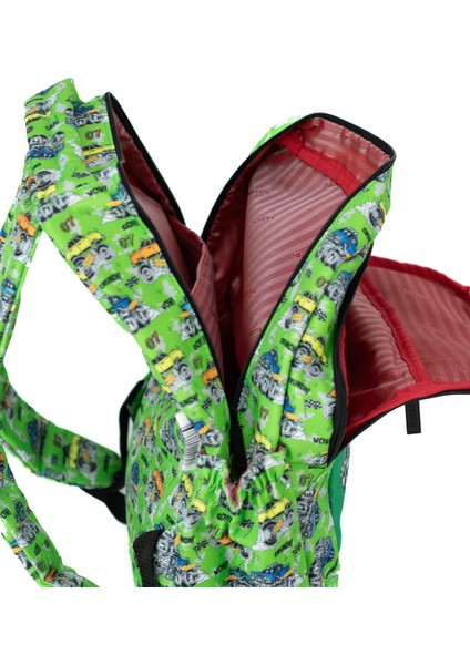 Yeşil Erkek Çocuk Okul Çantası ve Seti, Suluk, Kalemlik, Beslenme Çantası fırsatları