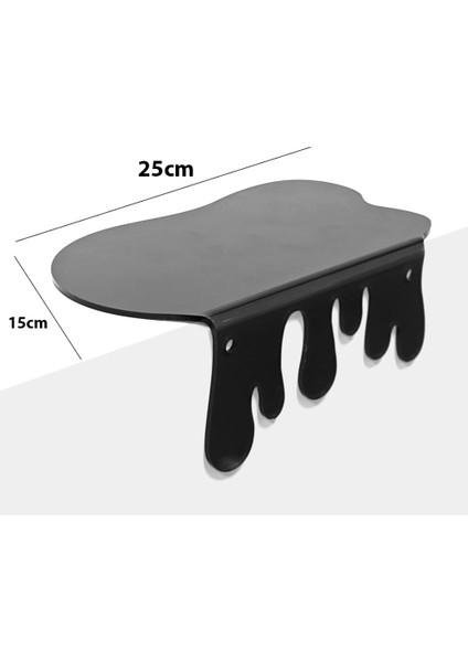 Splash Dekoratif 2'li Duvar Rafı (2 Adet)