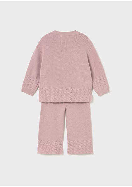 Pembe Kız Bebek Triko Takım 2592 fiyatları