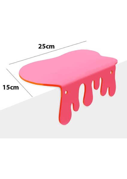 Splash Dekoratif 2'li Duvar Rafı (2 Adet) modelleri