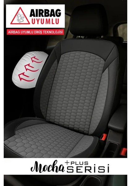 Renault Laguna 3 Grand Tour Station Wagon (2007-2015) Uyumlu Plus Serisi Tay Tüyü Füme Oto Kılıfı Tam Set modelleri