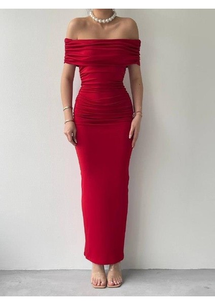 Milan Madonna Yaka Kalem Elbise fiyatları