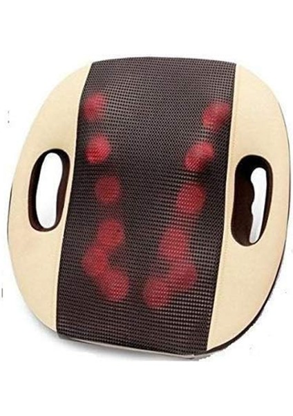 Isıtmalı 3D Yoğurma Masaj Yastığı – Bel, Sırt, Boyun Çok Amaçlı Kullanım Bacak, Ev/ofis/araç fırsatları