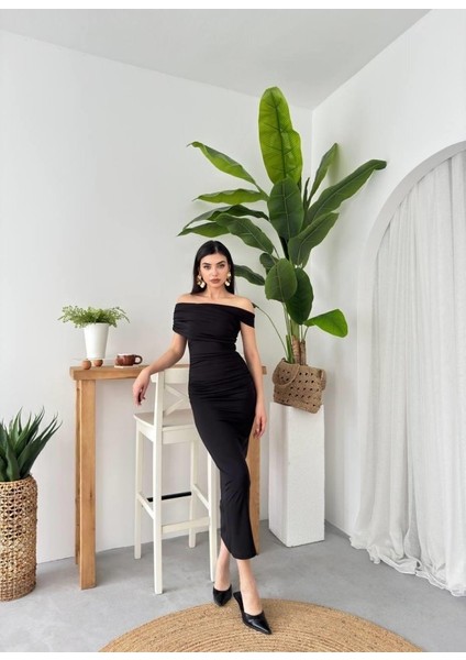 Dron Straplez Elbise