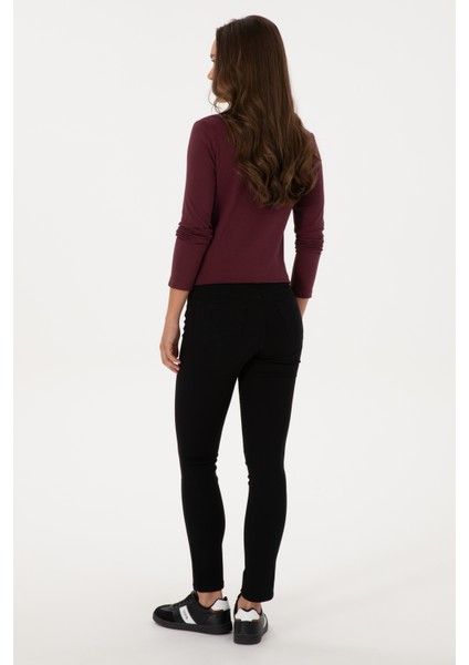 Kadın Siyah Pantolon (Jean) 50307804-DN0027 fırsatları