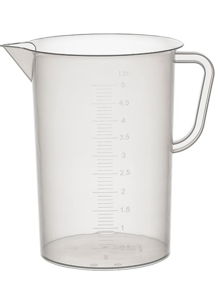 Litre Ölçü Kabı Plastik 5 Lt