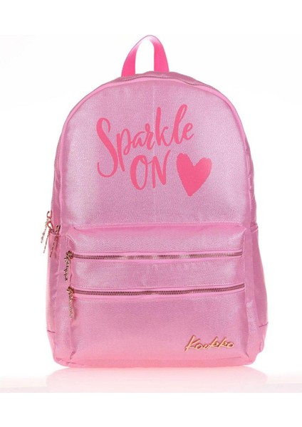 Şık Pembe Sırt Çantası, Günlük ve Spor Kullanım Için Idealdir