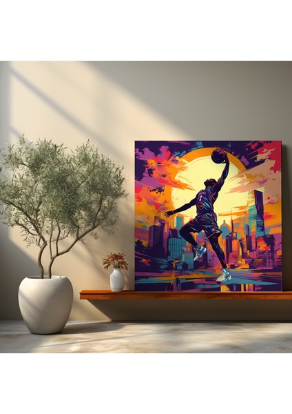 Kent Dokunuşlu Pop Art Kanvas Tablo Baskı fiyatları