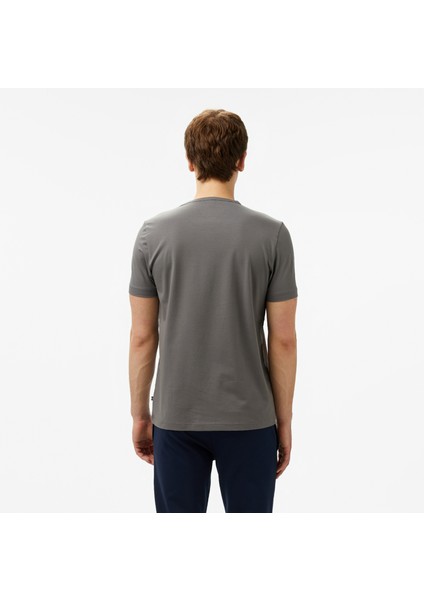 Erkek Gri Regular Fit T-Shirt V55009T.0ST fiyatları