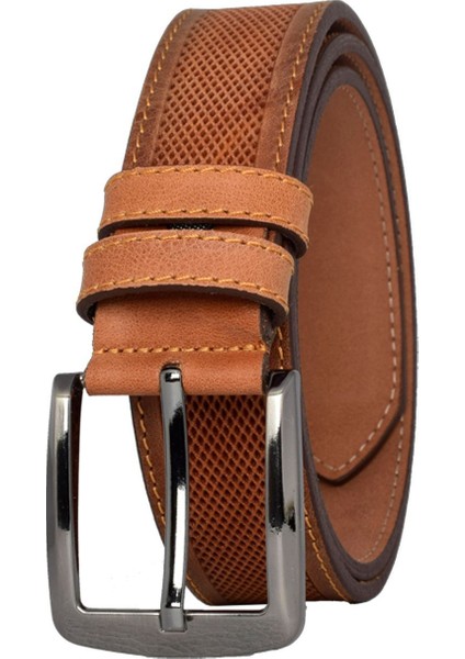 %100 Hakiki Deri Efsane 4 cm Taba Kemer, Kot, Kanvas, Keten Pantolonlarla Uyumlu Tiguan.nokta indirimleri