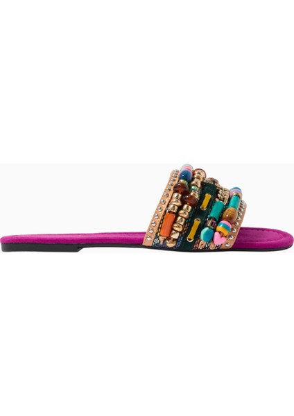 Southbank Beaded Flats Şık ve Rahat Babet