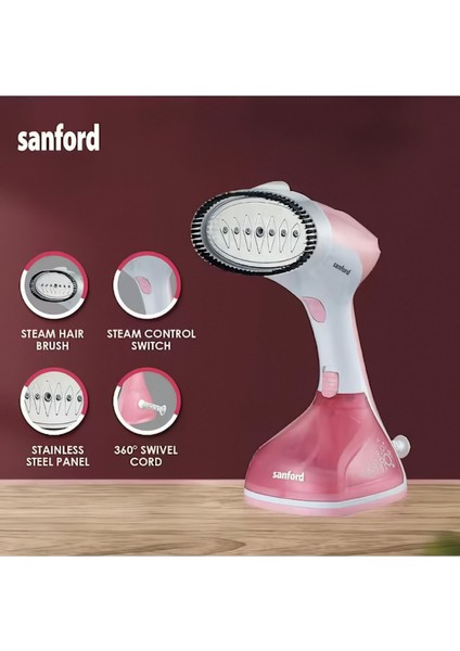 Sanford Taşınabilir Buharlı Dikey Ütü Portatif Kırışıklık Giderici 220 Ml. 1640 Watt | SF2904GS fırsatları