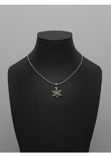 14 Ayar Altın Yıldız Kolye Ucu 0.5 Gr, KC15423 Kodlu indirimleri