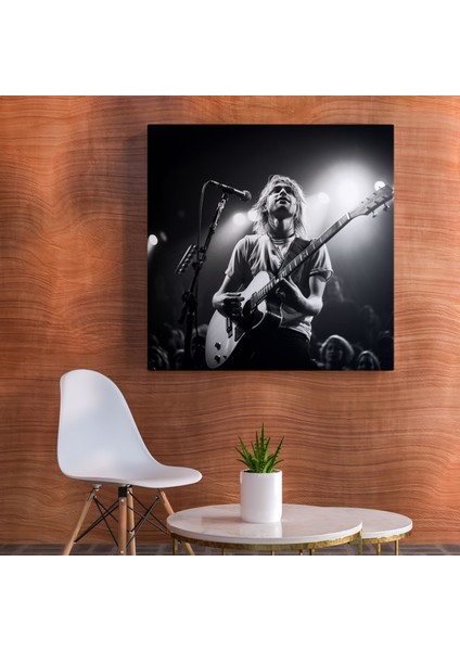 Kurt Cobain Kanvas Tablosu - Etkileyici Duvar Sanatı fiyatları