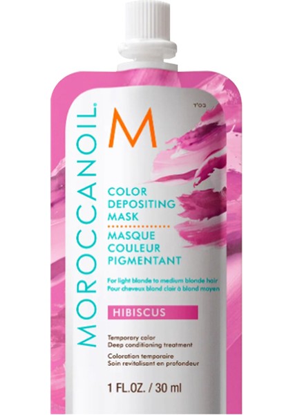 Moroccanoil Color Depositing Mask 30 ml - Hibiscus