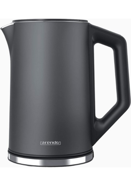 Elegant Paslanmaz Çelik Su Isıtıcısı, 1,5 L, 2200W, 5 Kademeli 40-100°C Sıcaklık Ayarı