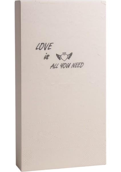 Love Is All You Need Baskılı Peçete 1 Adet