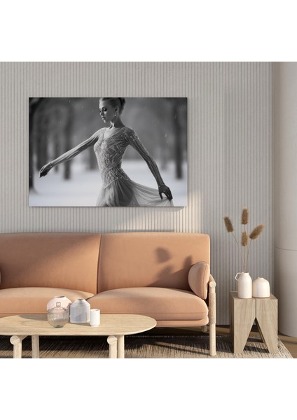 Zarif Buz Pateni Kanvas Tablo fiyatları