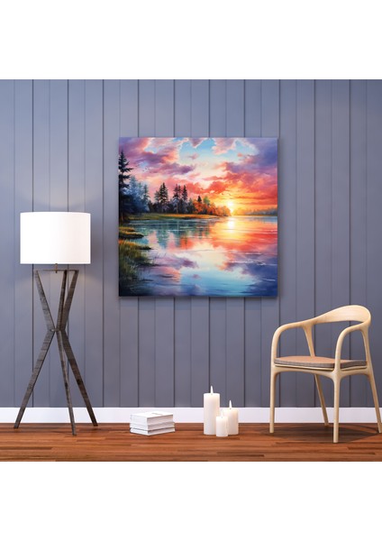 Doğa Manzaralı Kanvas Tablo - Oturma Odası Dekorasyonu Için Ideal fiyatları