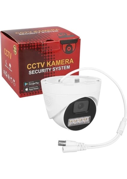 PL-29099 5mp 2.8mm 4 Warmled Fullcolor Plastik Kasa Ahd Analog Dome Güvenlik Kamerası modelleri