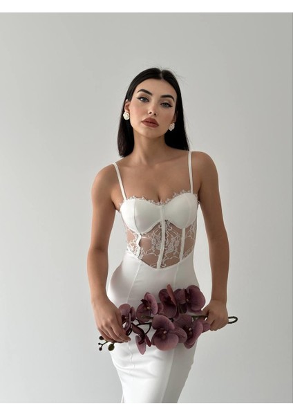 Begonia Ip Askılı Elbise