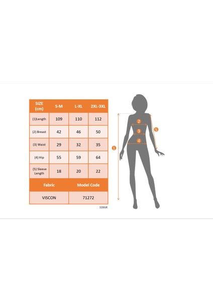 Kadın Kısa Kollu Bisiklet Yaka Belden Lastikli Midi Viskon Elbise